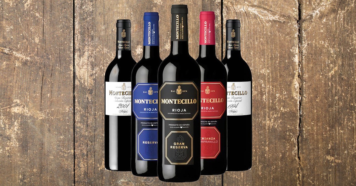 Types of wine from Bodegas Montecillo