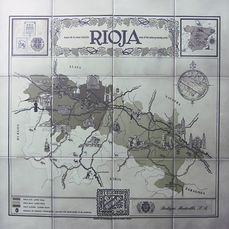 Mapa de La Rioja