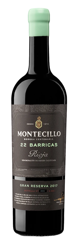 Montecillo 22 Barricas 2017