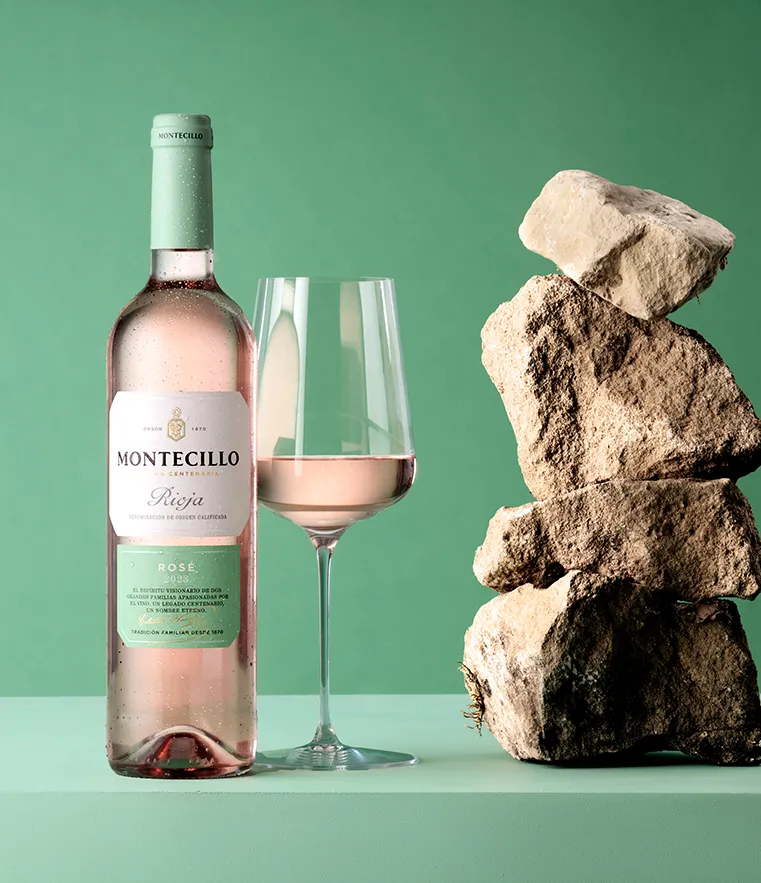 Vino rosado Montecillo